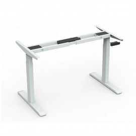 2-Stage Dual Motor Height Adjustable Desk Frame A102W-2 