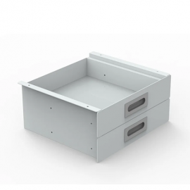 Under Desk  Metal Drawer For Height Adjustable Desk