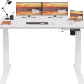 Single Motor Standing Desk Frame With Desktop D212W-Y